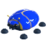 Giant Blue Scarab  - Ultra-Rare from Mud Ball